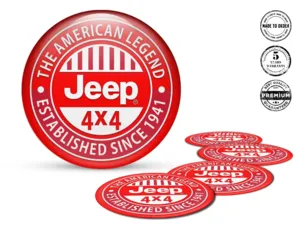 Jeep Decalcomania Cerchio Ruota Edizione Cupola Stile